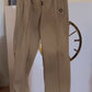 Casual Ribbed Curtain Linings Lounge Trousers